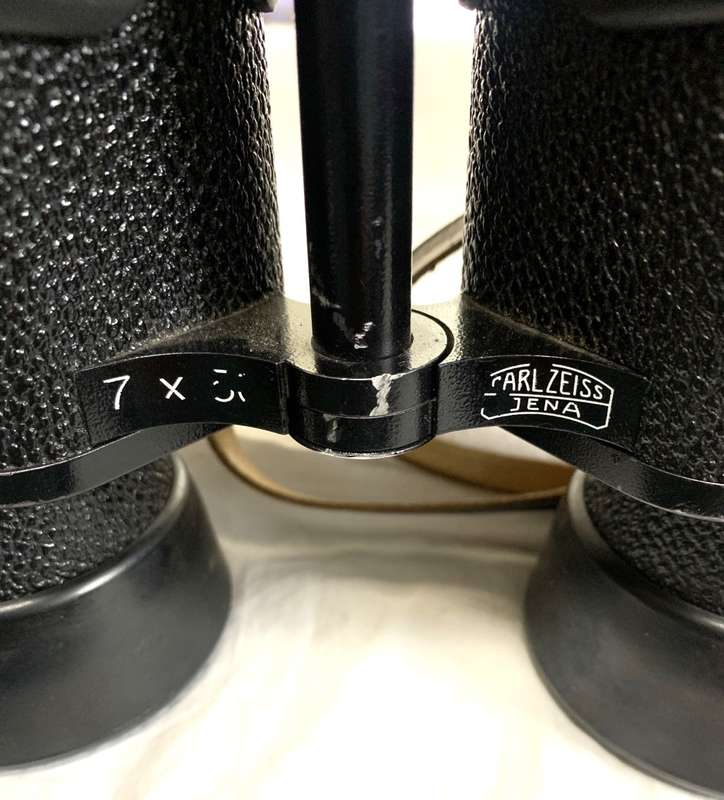 Carl Zeiss Jena Fernglas Binoctem 7x50 binoculars.