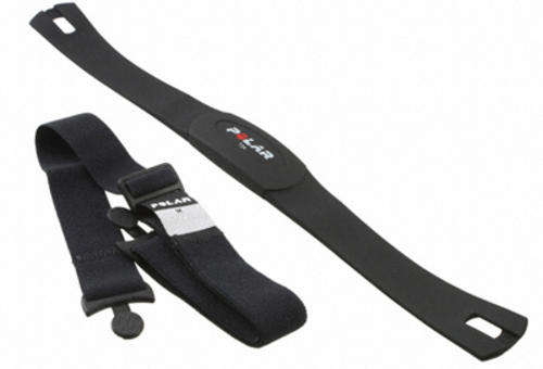Polar T34 Non-Coded Heart Rate Transmitter monitors and then wirelessly transmits your heart rate