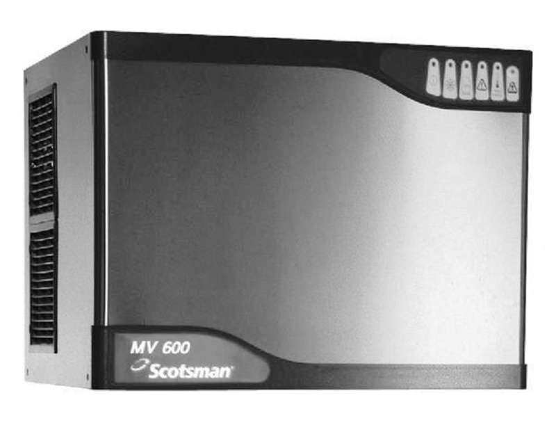 SCOTSMAN MV600 Modular Economy Ice Maker - 320kg/24hrs - Super Dice Cube in great condition.