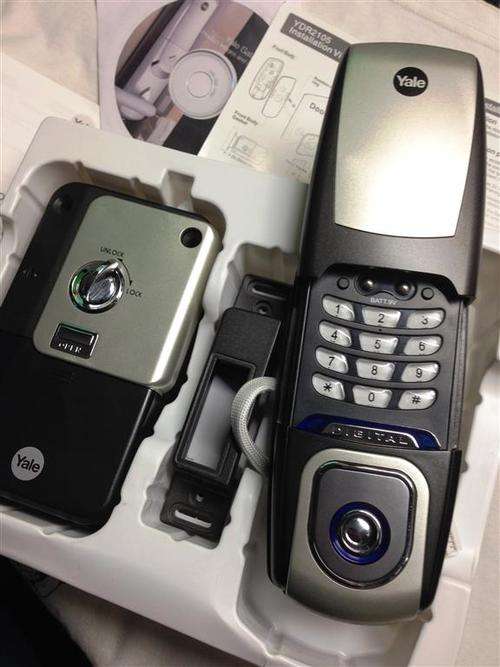 Yale Digital Door Lock-YDR 2105 brand new in box, all photos are of the actual lock.