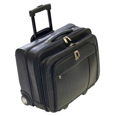 Busby Leather Pilots Laptop Computer Trolley bag, new its about R5000.