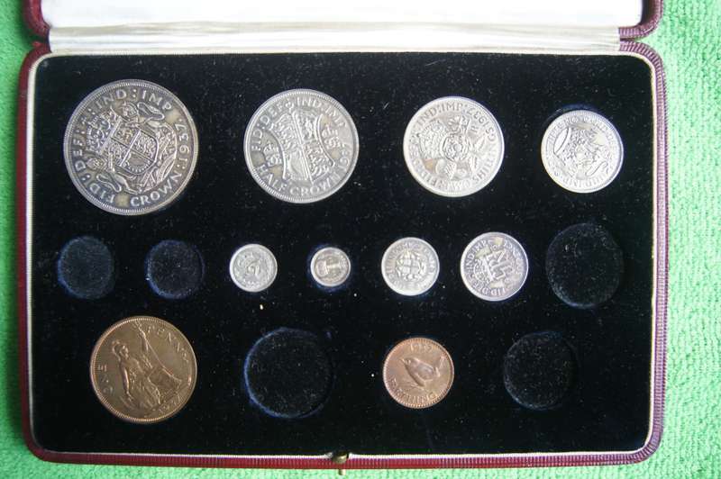 1937 Great Britain Partial Proof Set