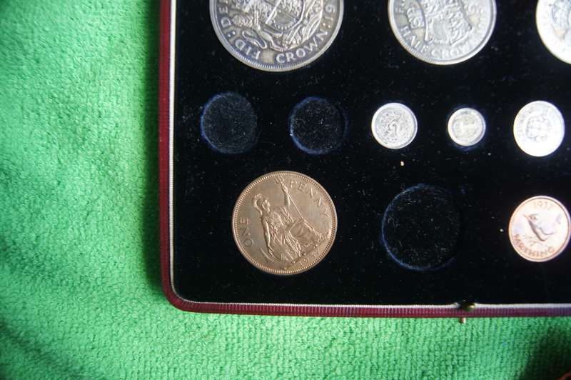 1937 Great Britain Partial Proof Set