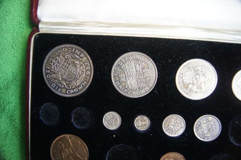 1937 Great Britain Partial Proof Set