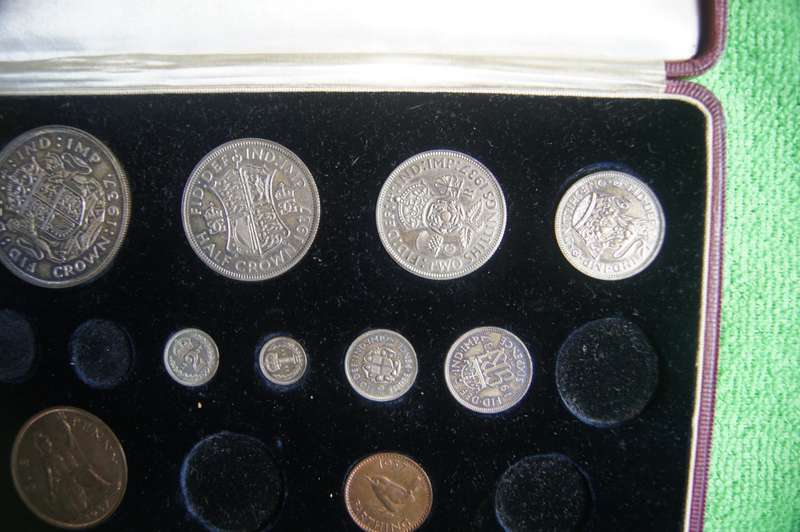 1937 Great Britain Partial Proof Set