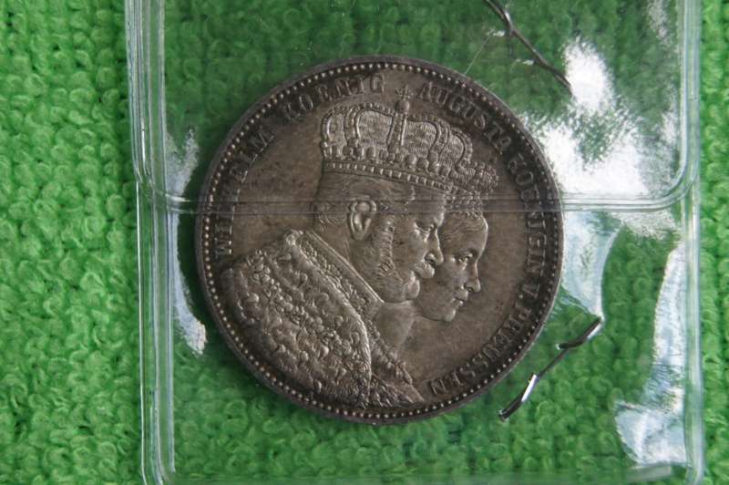 1861A Silver Thaler Prussia