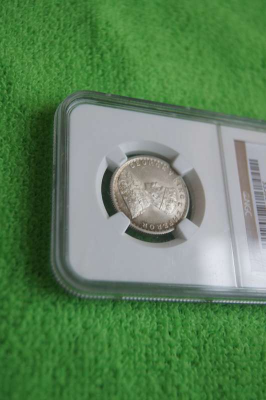 1934 (C) India British Colonial Half Rupee - NGC MS63