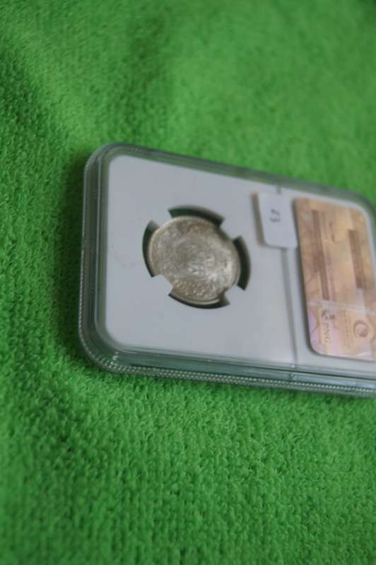 1934 (C) India British Colonial Half Rupee - NGC MS63