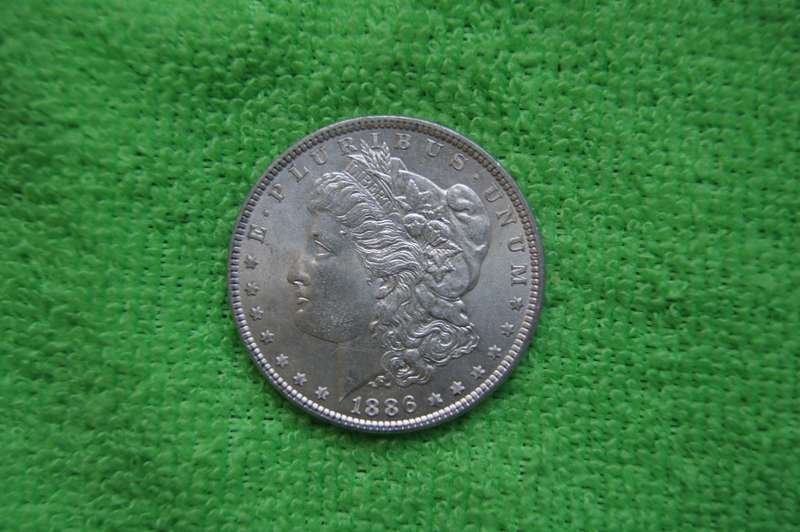 1886 Morgan Silver Dollar