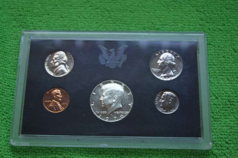 1970 USA Proof Set and 2002 EURO Proof Set
