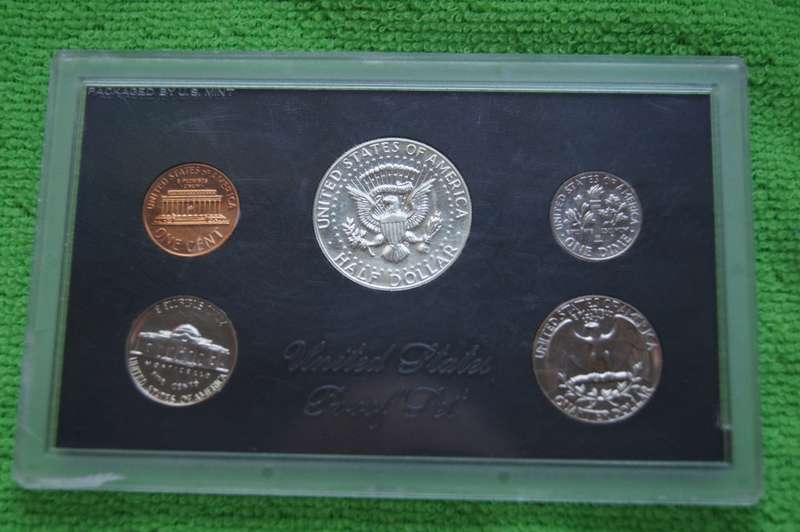 1970 USA Proof Set and 2002 EURO Proof Set