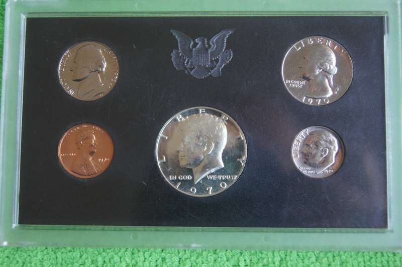 1970 USA Proof Set and 2002 EURO Proof Set