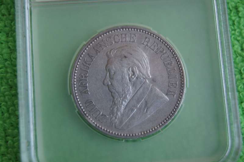 1897 ZAR 2.5 Shillings - SANGS AU50