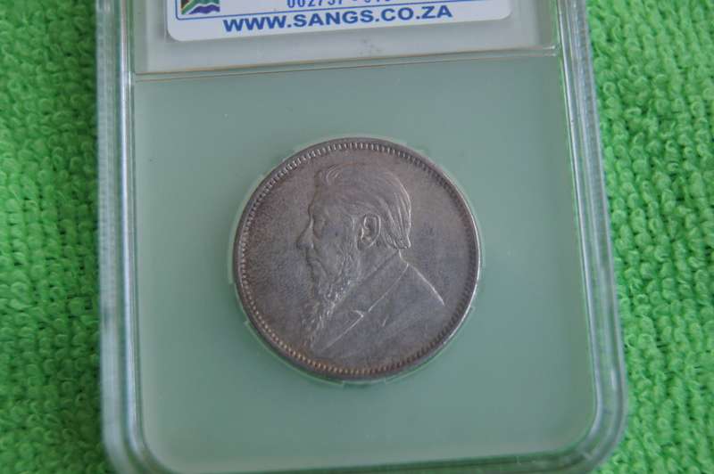 1897 ZAR 2 Shillings (Florin) - SANGS AU53