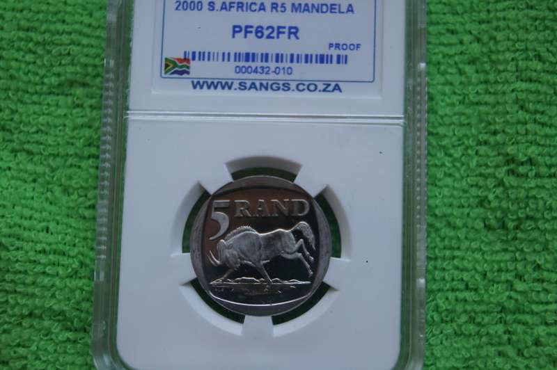 2000 South Africs R5 - PF62 Frosted