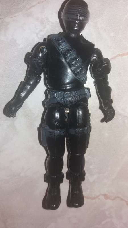 GI Joe 1986 Snake Eyes Vintage Figures