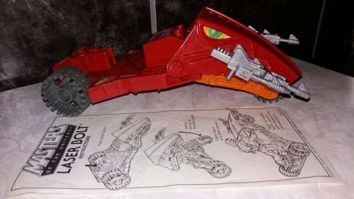 1981 Laser Bolt Complete of He-Man-Masters of the Universe (MOTU) Vintage