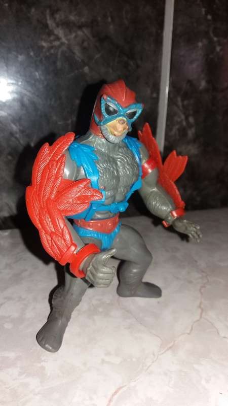 1982 Stratos (Red Wings) Complete of He-Man-Masters of the Universe (MOTU) Vintage Figure