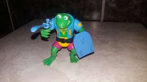 1989 Genghis Frog Vintage Figure Teenage Mutant Ninja Turtles