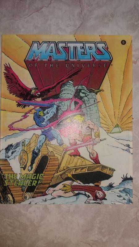 1982 Mini Comic "The Magic Stealer" of He-Man-Masters of the Universe (MOTU) Vintage