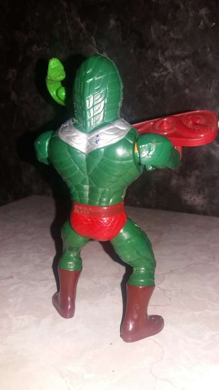 1986 Complete King Hiss of He-Man-Masters of the Universe 1 (MOTU) Vintage Figure