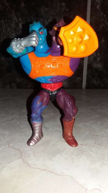 1985 Complete Two Bad of He-Man-Masters of the Universe 2 (MOTU) Vintage Figure