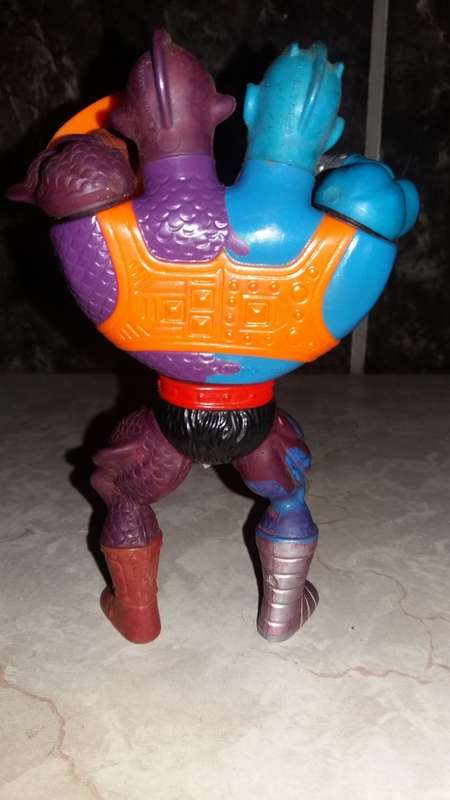 1985 Complete Two Bad of He-Man-Masters of the Universe 2 (MOTU) Vintage Figure