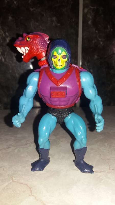 1985 Dragon Blaster Skeletor of He-Man-Masters of the Universe 6 (MOTU) Vintage Figure