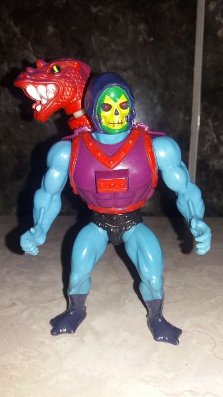 1985 Dragon Blaster Skeletor of He-Man-Masters of the Universe 5 (MOTU) Vintage Figure
