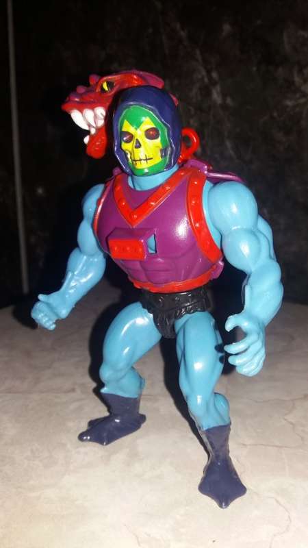 1985 Dragon Blaster Skeletor of He-Man-Masters of the Universe 5 (MOTU) Vintage Figure