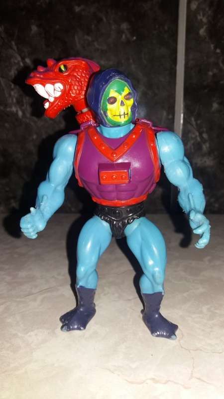 1985 Dragon Blaster Skeletor of He-Man-Masters of the Universe (MOTU) Vintage Figure