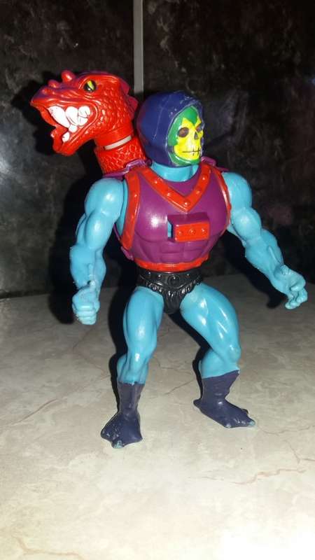 1985 Dragon Blaster Skeletor of He-Man-Masters of the Universe (MOTU) Vintage Figure