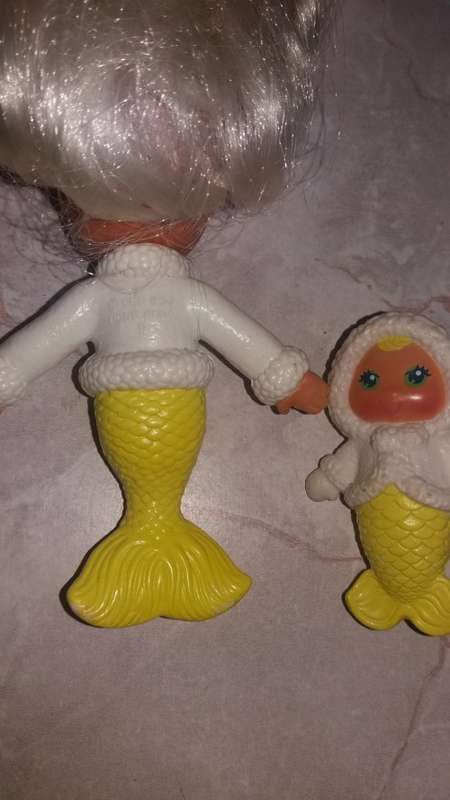 1983 Vintage Kenner Sea Wees Mermaids Shelly And Pearl