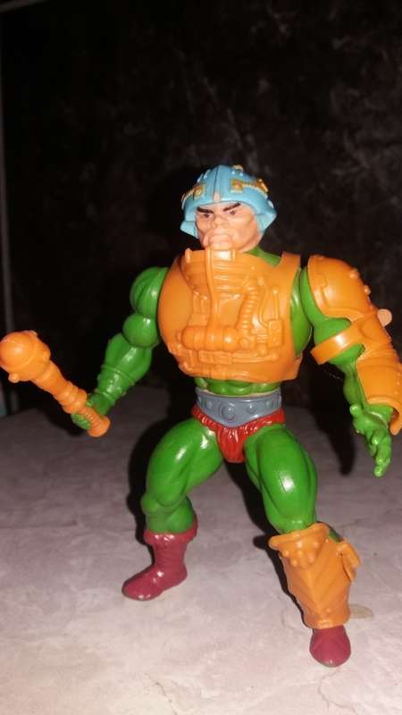 1982 Complete Man-At-Arms of He-Man-Masters of the Universe #4 (MOTU) Vintage Figure