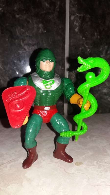 1986 Complete King Hiss of He-Man-Masters of the Universe   7 (MOTU) Vintage Figure