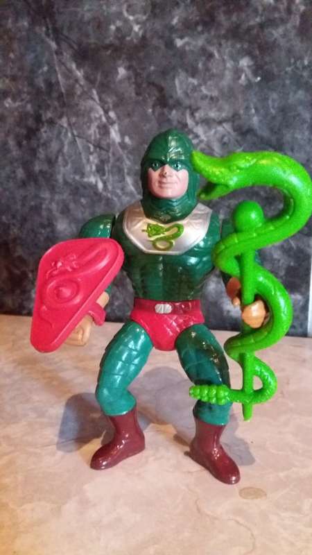 1986 Complete King Hiss of He-Man-Masters of the Universe   7 (MOTU) Vintage Figure