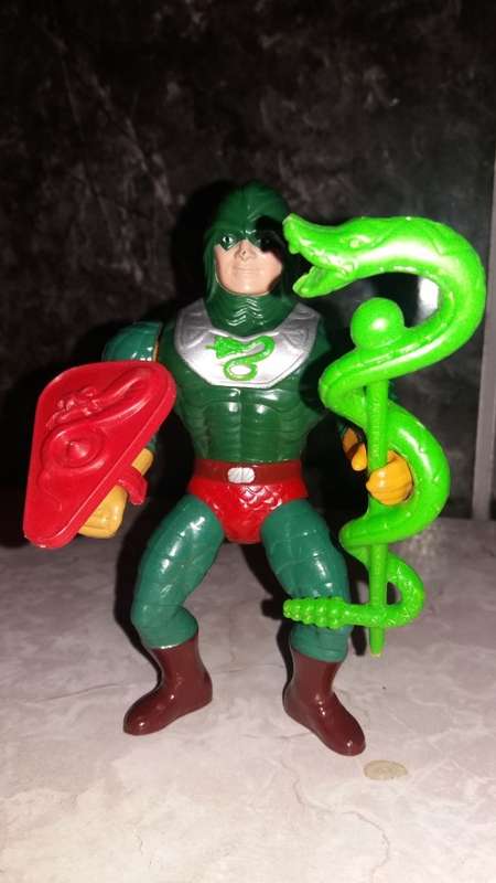 1986 Complete King Hiss of He-Man-Masters of the Universe   7 (MOTU) Vintage Figure