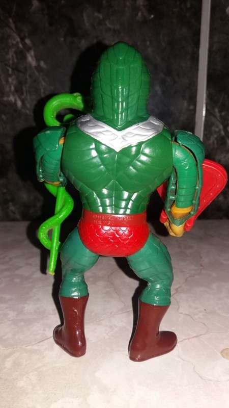 1986 Complete King Hiss of He-Man-Masters of the Universe   7 (MOTU) Vintage Figure