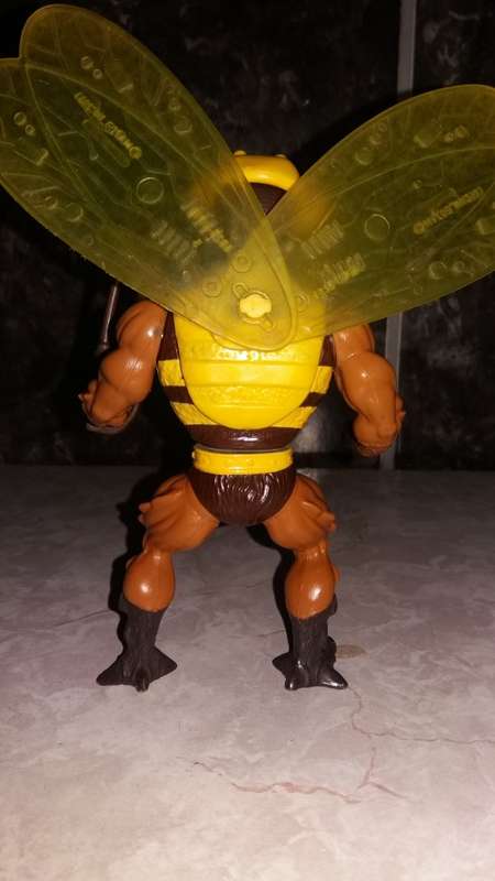 1984 Complete Buzz-Off of He-Man-Masters of the Universe 8 (MOTU) Vintage Figure