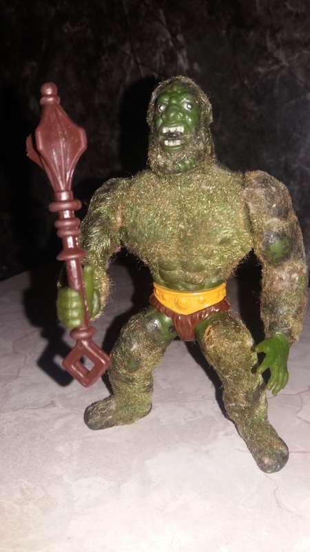 1985 Complete Moss Man of He-Man-Masters of the Universe #9 (MOTU) Vintage Figure