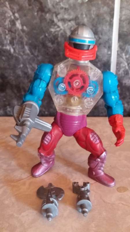 1985 Complete Robotto of He-Man-Masters of the Universe 10 (MOTU) Vintage Figure