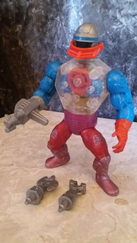1985 Complete Robotto of He-Man-Masters of the Universe 10 (MOTU) Vintage Figure