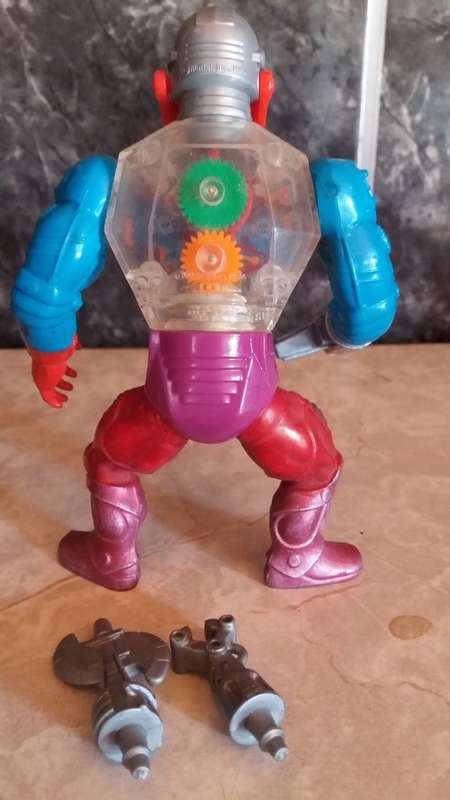 1985 Complete Robotto of He-Man-Masters of the Universe 10 (MOTU) Vintage Figure