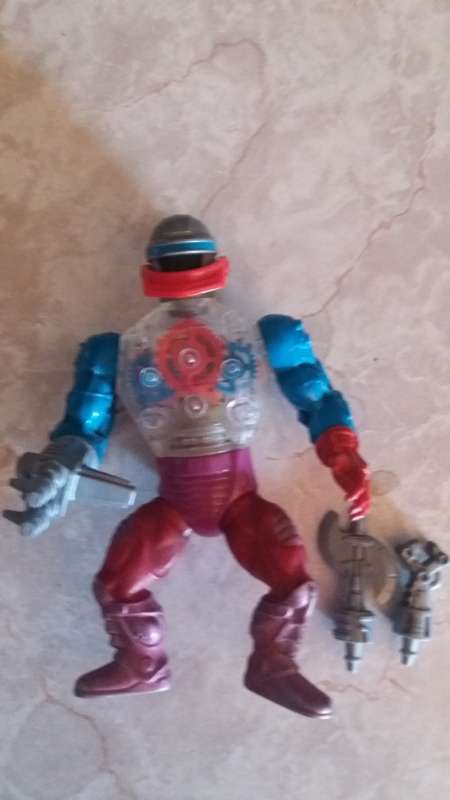 1985 Complete Robotto of He-Man-Masters of the Universe 10 (MOTU) Vintage Figure