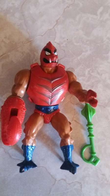1984 Complete Clawful of He-Man-Masters of the Universe  4 (MOTU) Vintage Figure