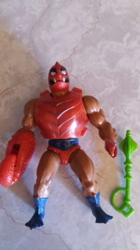 1984 Complete Clawful of He-Man-Masters of the Universe  8 (MOTU) Vintage Figure