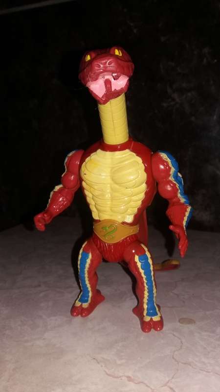 1986 Rattlor of He-Man-Masters of the Universe #7 (MOTU) Vintage Figure