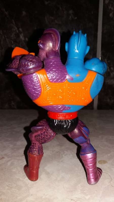 1985 Complete Two Bad of He-Man-Masters of the Universe #9 (MOTU) Vintage Figure