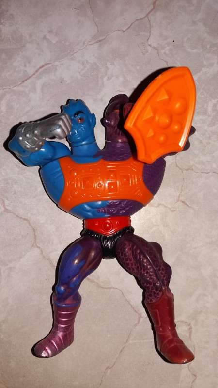 1985 Complete Two Bad of He-Man-Masters of the Universe #9 (MOTU) Vintage Figure