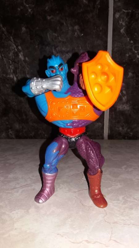 1985 Complete Two Bad of He-Man-Masters of the Universe 10 (MOTU) Vintage Figure